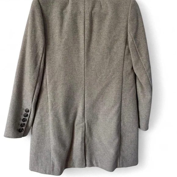 Banana Republic Classic Gray Trench Coat - Picture 2 of 13